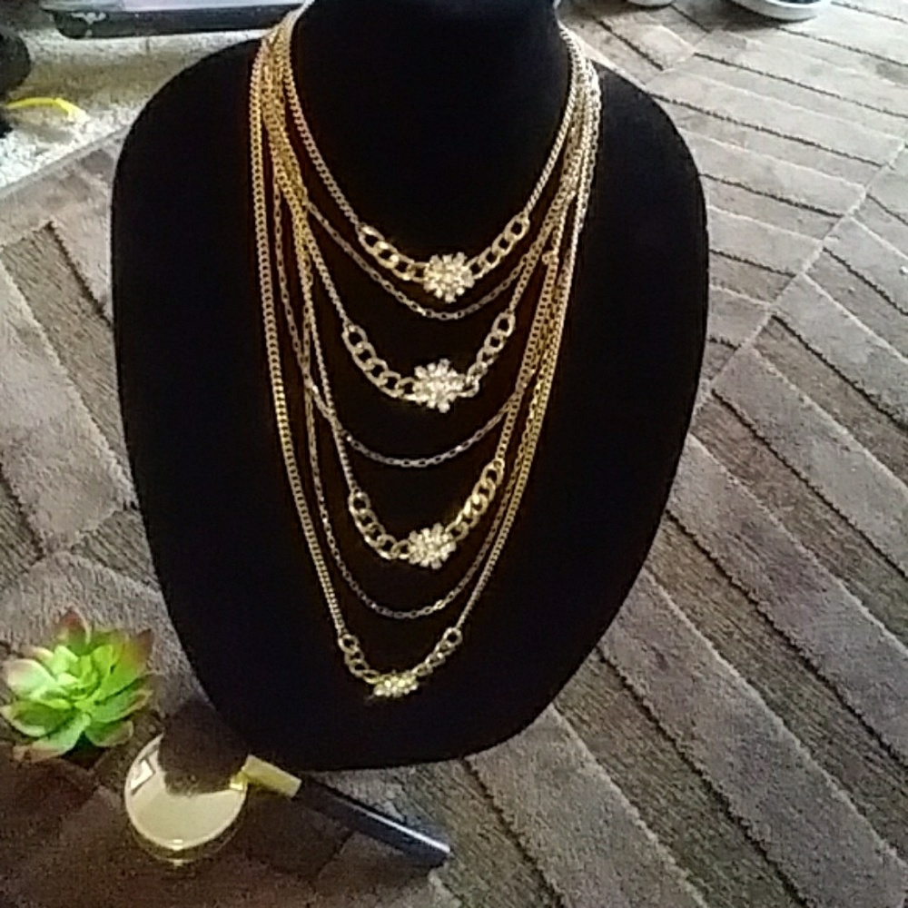Bebe Goldtone Necklace